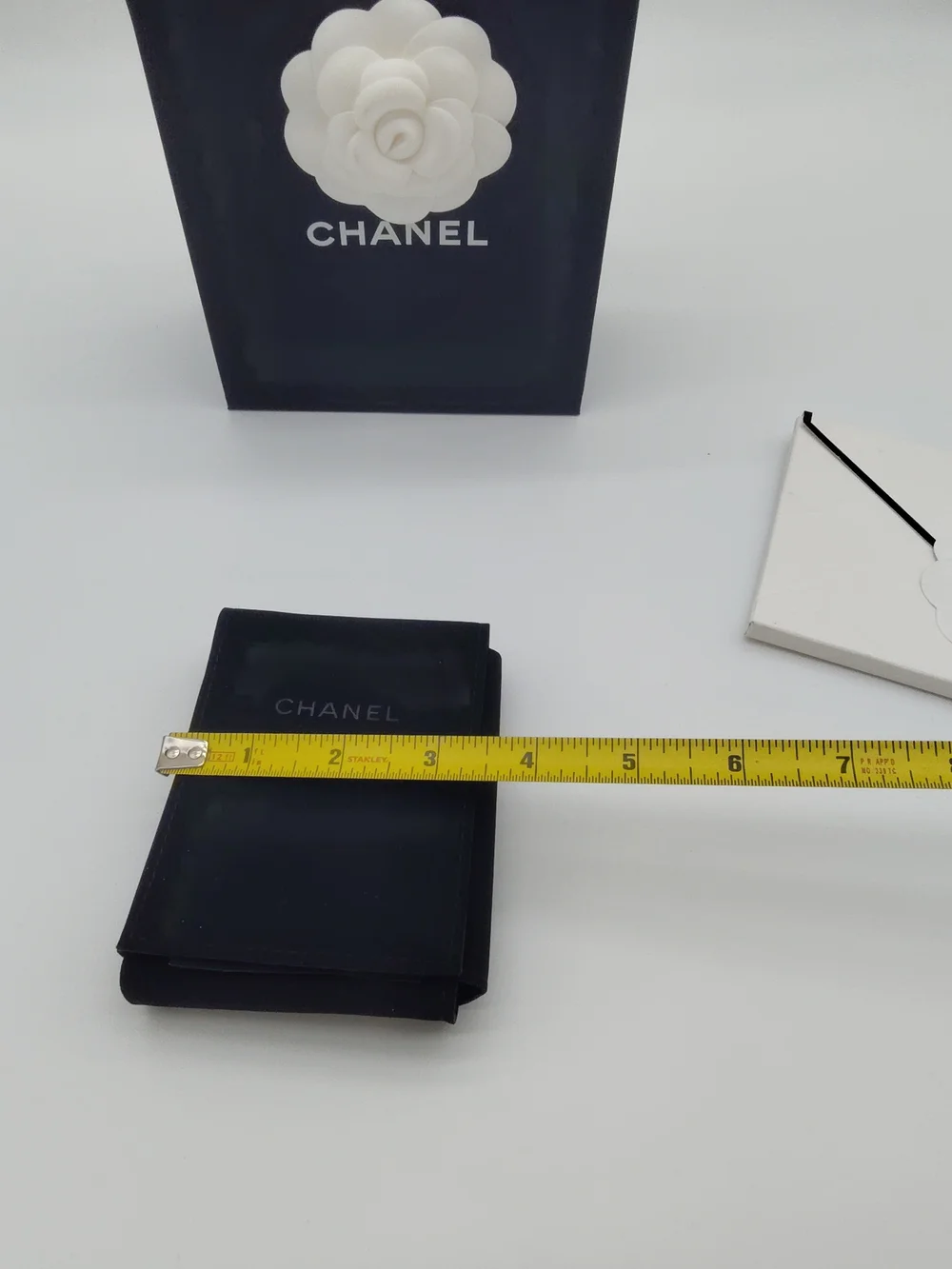 CHANEL Fine Jewelry Packaging Set Camellia Jewelry Box Ribbon Bag Booklet